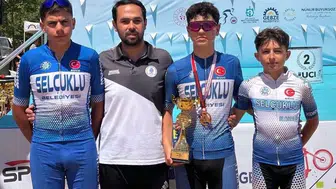 Selçuklu Belediyesporlu genç sporcudan üçüncülük
