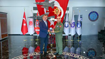 Konya Vekili Ekici, 3. Ana Jet Üssü’nde