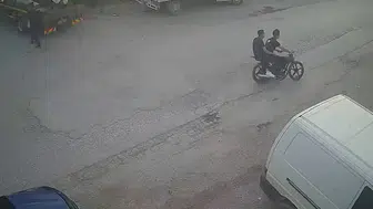 Konya'da film gibi olay! Kaçış anı güvenlik kamerasında