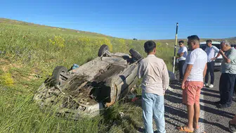 Karaman’da feci kaza! Otomobil takla attı, 1 ölü