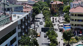 Konya'nın en işlek caddesi baştan sona yenilendi