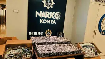 Konya'da iki ayrı operasyon! Çok sayıda uyuşturucu madde ele geçirildi