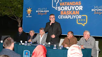 Başkan Ustaoğlu mahalle sakinleriyle buluştu! Soruları tek tek cevapladı