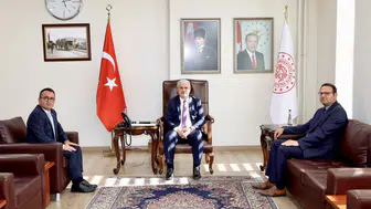 Konya’daki kurumda kritik değişim! Eski ve yeni isim Vali ile görüştü
