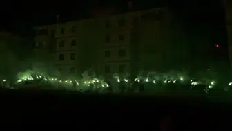 Bu görüntü Konya’da çekildi! Bir biri ardına patladı