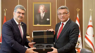 Konya Milletvekili KKTC Cumhurbaşkanı ile görüştü!