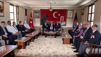 15 Temmuz'da anlamlı buluşma! Konya protokolü gazilerle bir arada
