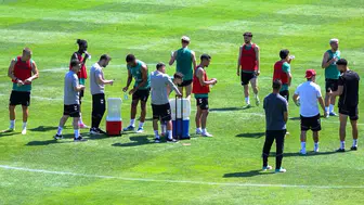 Konyaspor, Slovenya'da yoğun tempoda