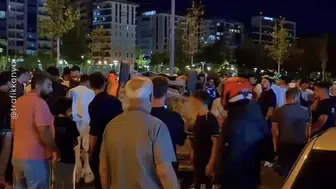 Konya Şefikcan’da dehşet anları! Trafik kilitlendi