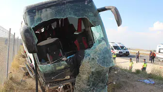44 kişi yaralanmıştı! Aksaray'daki otobüs kazasında acı haber geldi