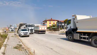 Konya'nın o ilçesinde asfalt seferberliği başladı! Ekipler sahaya indi