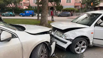 Konya’nın en işlek caddesinde kaza