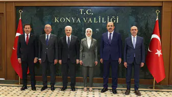 Konya'da Bakan Göktaş mesaisi başladı! İlk durak Valilik oldu