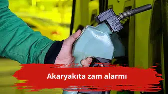 Akaryakıta zam alarmı