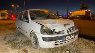 Karaman’da feci kaza! Alkollü sürücü motosiklete çarptı, baba hayatını kaybetti