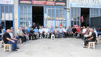 Konya’da başkan esnafın nabzını tuttu! Taleplerini dinledi