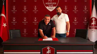 1922 Akşehirspor'da sportif direktörlük için imzalar atıldı