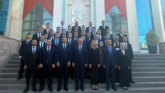 Konya Ülkü Ocakları Ankara’da! Peş peşe önemli ziyaretler gerçekleştirdiler
