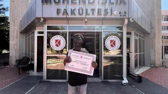 Kenya diye Konya'ya geldi, şehre hayran kaldı