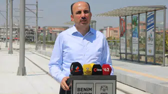 Başkan Altay müjdeyi verdi! O tramvay hattı Eylül ayında açılıyor