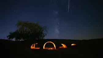 Konya’ya meteor yağıyor! Çekilen görüntü büyüledi