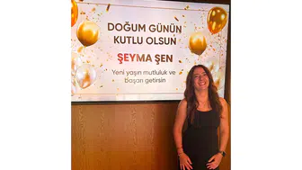 Anadolu’da Bugün ailesinde mutlu gün! Şen'in yeni yaşı kutlandı
