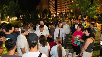 Konya’da AK Partili Başkanlar akşam da mesai yapıyor!