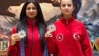 Selçuklu, Gürcistan'da madalyaları topladı
