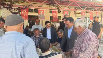 AK Parti Vekili Altunyaldız esnaf ve vatandaşla görüştü