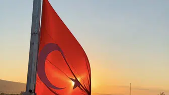 Bu görüntü Konya’da çekildi! Türk bayrağı için anlamlı çalışma
