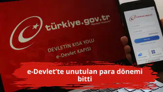 e-Devlet’te unutulan para dönemi bitti