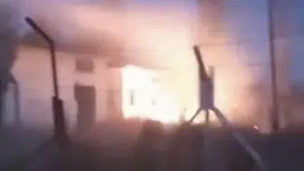 Konya’da korkutan yangın! Su sağlayan pompa alev alev yandı