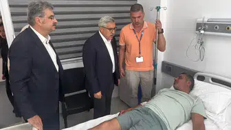 Konya Vekili Erdem Girne’de! Feci kaza ile ilgili kritik görüşme