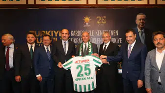 Konyaspor'da Başkan Atiker, Efkan Ala ile görüştü