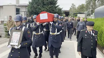 Spor yaparken kalp krizi geçirmişti! Jandarma astsubay son yolculuğuna uğurlandı