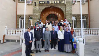5 Afrika ülkesinden gelen 23 muhtedi Konya’da