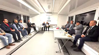 Başkan Kavuş, vefat eden eski başkan yardımcısını unutmadı