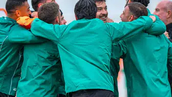 Konyaspor'da neşeli idman