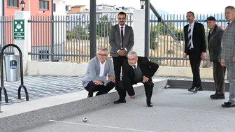 Konya’da Başkan Ustaoğlu huzurevi sakinleriyle yarıştı! Kazanan belli oldu