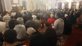 Konya Büyükşehir ayağa kaldırmıştı! Habibi Neccar Camii’nde kandil coşkusu