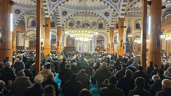 Konya’da 2026’nın ilk sabahında Filistin için dualar yükseldi