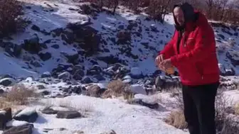 Konya’da yürek ısıtan davranış: Yaban hayvanları için yem bıraktılar