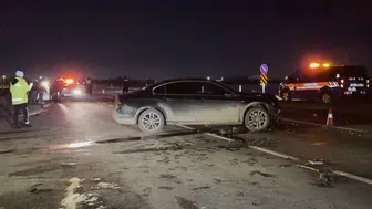 Aksaray-Konya yolunda kaza! 2 kişi yaralandı