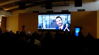 Konya'da betimlemeli film gösterimi ile görme engelliler sosyal hayata katıldı