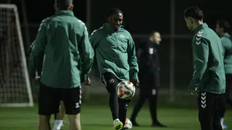 Konyaspor, Antalya'da ilk çalışmasını yaptı