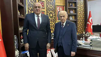 Çiftçilerin temsilcisi Erkoyuncu, Devlet Bahçeli ile görüştü