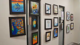 Konya LİMA’dan sanat dolu sergi: Öğrenciler yeteneklerini gösterdi