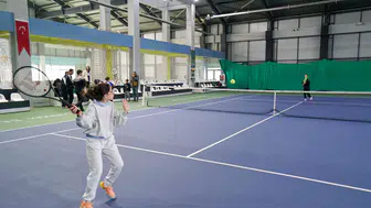 Meram Belediyesi Tesisi tenise damga vurdu: Şampiyonlar belli oldu