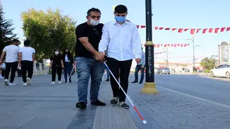Başkan Altay açıkladı! Konya’da görme engellilere ücretsiz baston dağıtılacak