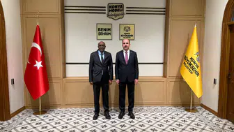 Cibuti Büyükelçisi Abdillahi’den Konya Büyükşehir’e ziyaret